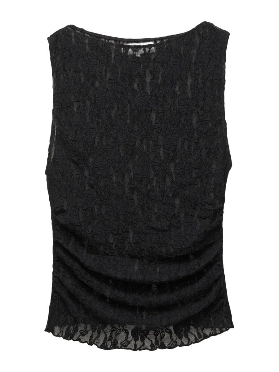 Топ Pull&Bear, черный
Топ Pull&Bear, черный