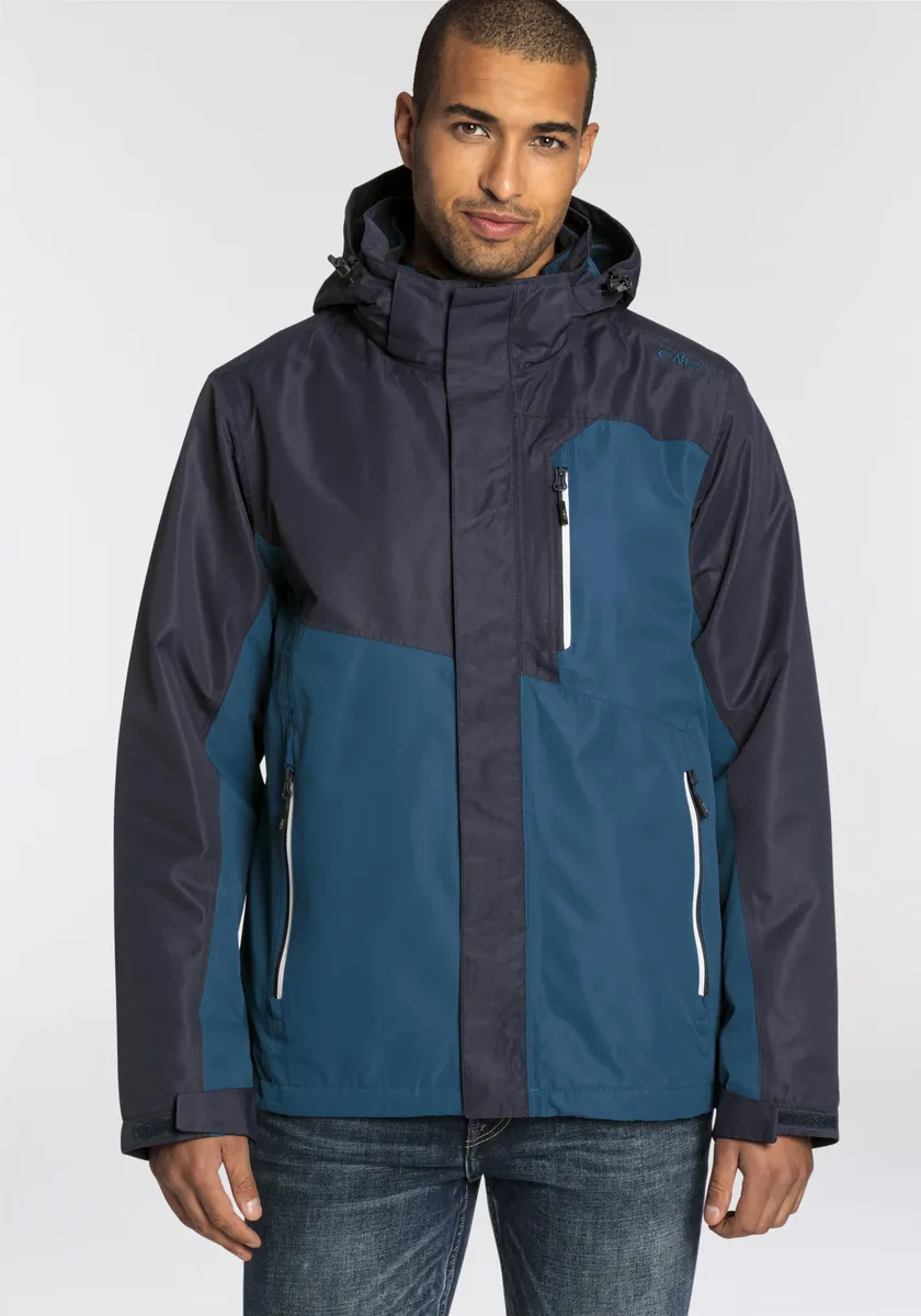 Функциональная куртка CMP 3-в-1 с капюшоном, быстросохнущая, дышащая и согревающая, цвет B.Blue-Petro
Функциональная куртка CMP 3-в-1 с капюшоном, быстросохнущая, дышащая и согревающая, цвет B.Blue-Petro