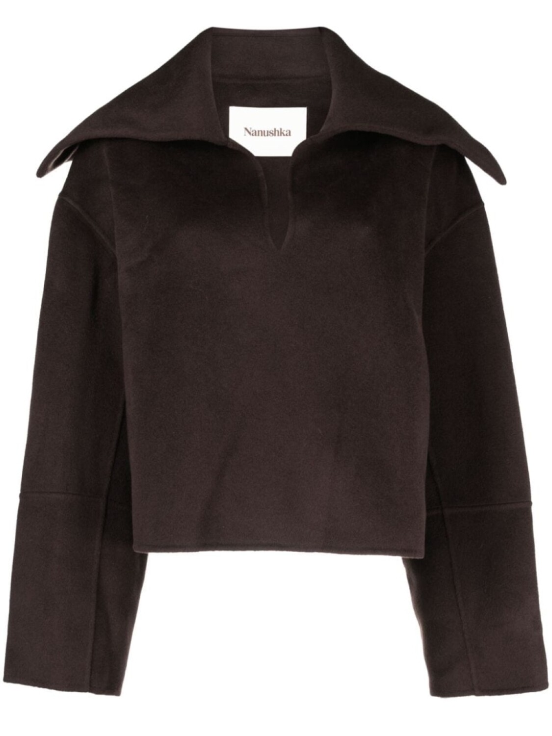Джемпер Maxe с V-образным вырезом Nanushka, коричневый
Джемпер Maxe с V-образным вырезом Nanushka, коричневый