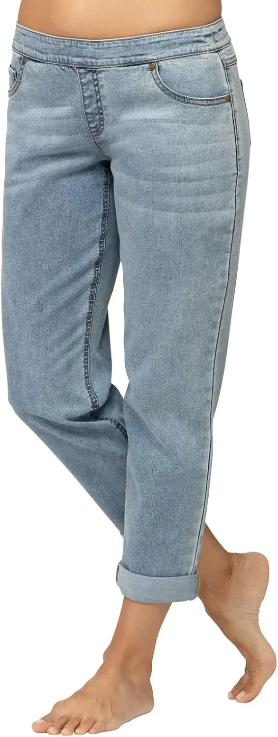 Пижамные джинсы Boyfriend для женщин с эластичным поясом PajamaJeans
Пижамные джинсы Boyfriend для женщин с эластичным поясом PajamaJeans