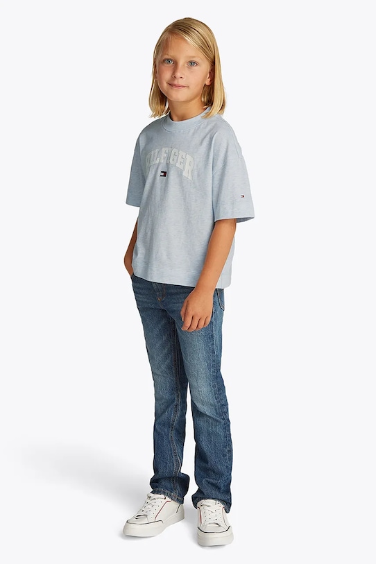 Детская хлопковая футболка Tommy Hilfiger, синий
Детская хлопковая футболка Tommy Hilfiger, синий