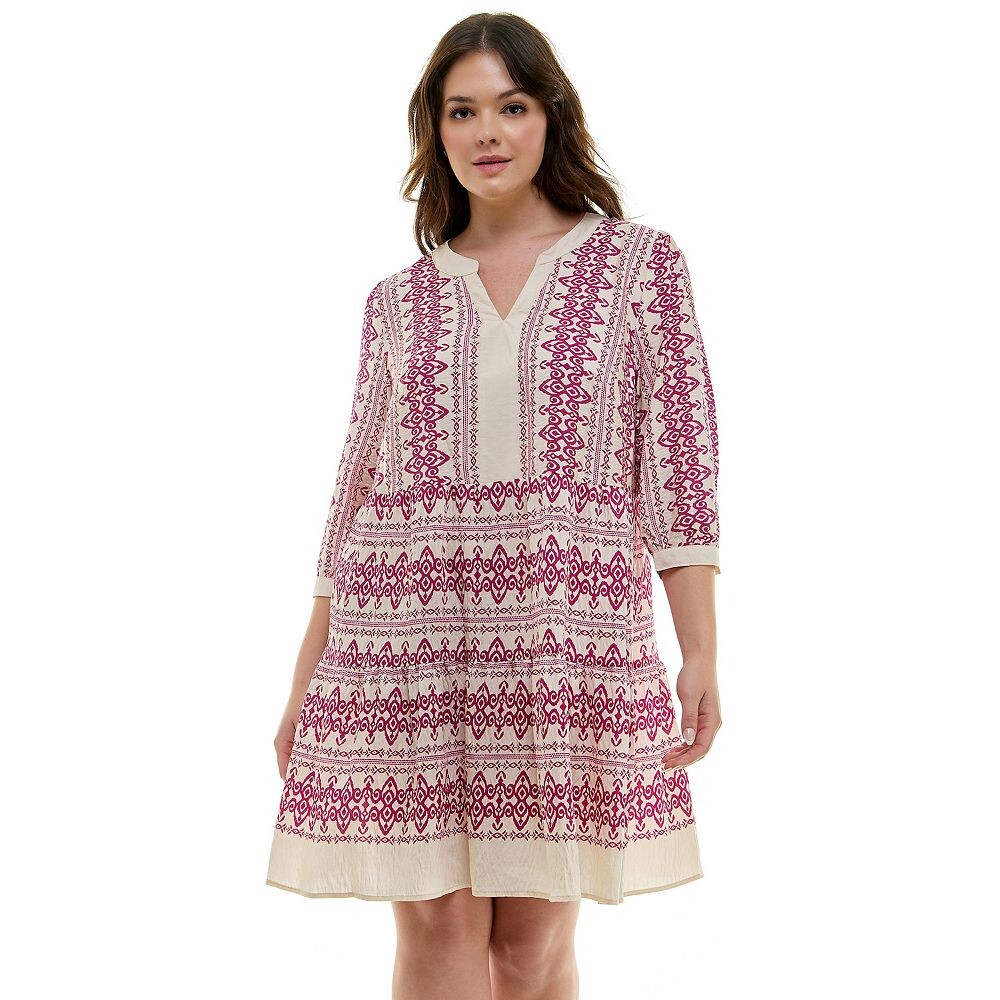 Платье для куклы больших размеров с V-образным вырезом и цветочным принтом Figueroa и цветочным принтом Figueroa & Flower, цвет Cream Magenta
Платье для куклы больших размеров с V-образным вырезом и цветочным принтом Figueroa и цветочным принтом Figueroa & Flower, цвет Cream Magenta