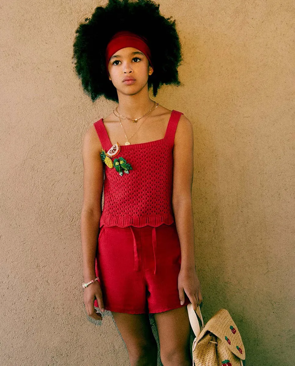 Комбинированные шорты Sfera, красный
Комбинированные шорты Sfera, красный