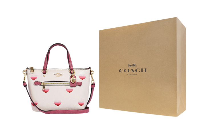 COACH Gallery Refined Pebble Leather Handbag, Shoulder Bag, Crossbody Bag Trumpets Women's White
COACH Gallery Refined Pebble Leather Handbag, Shoulder Bag, Crossbody Bag Trumpets Women's White