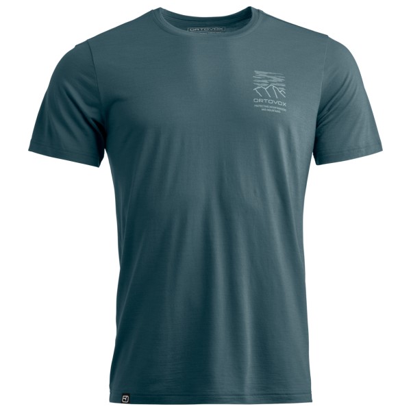 Футболка 150 cool mountain mission - мериносовая рубашка Ortovox, серый 
Футболка 150 cool mountain mission - мериносовая рубашка Ortovox, серый