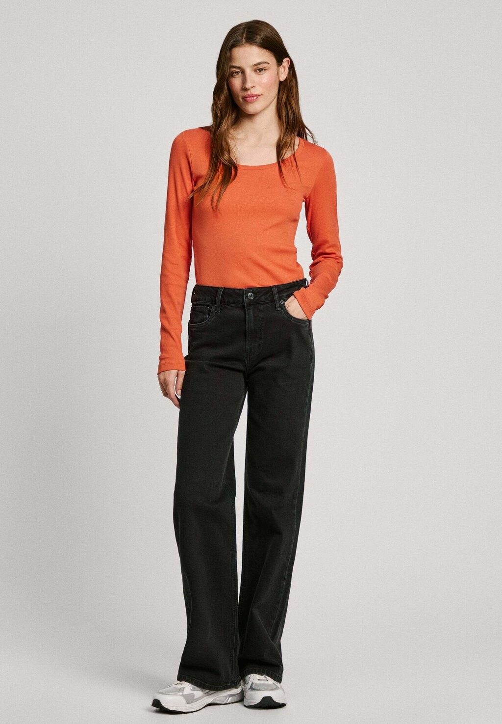 Джинсы прямого кроя Pepe Jeans, синие джинсы
Джинсы прямого кроя Pepe Jeans, синие джинсы