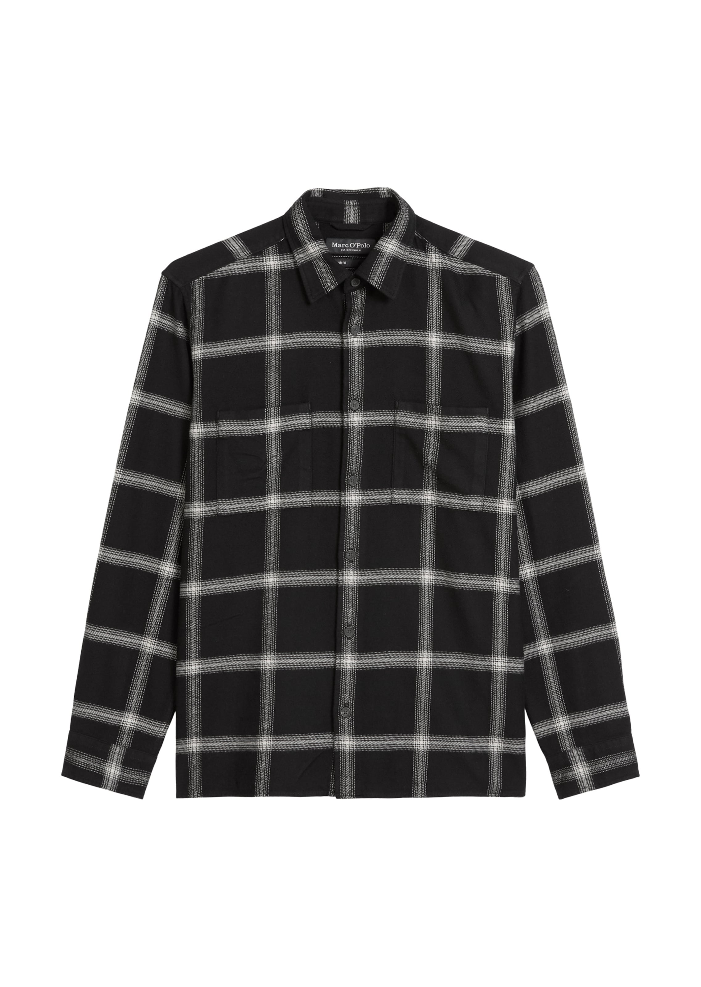 Marc O'Polo Рубашка на пуговицах Regular fit в черном цвете
Marc O'Polo Рубашка на пуговицах Regular fit в черном цвете