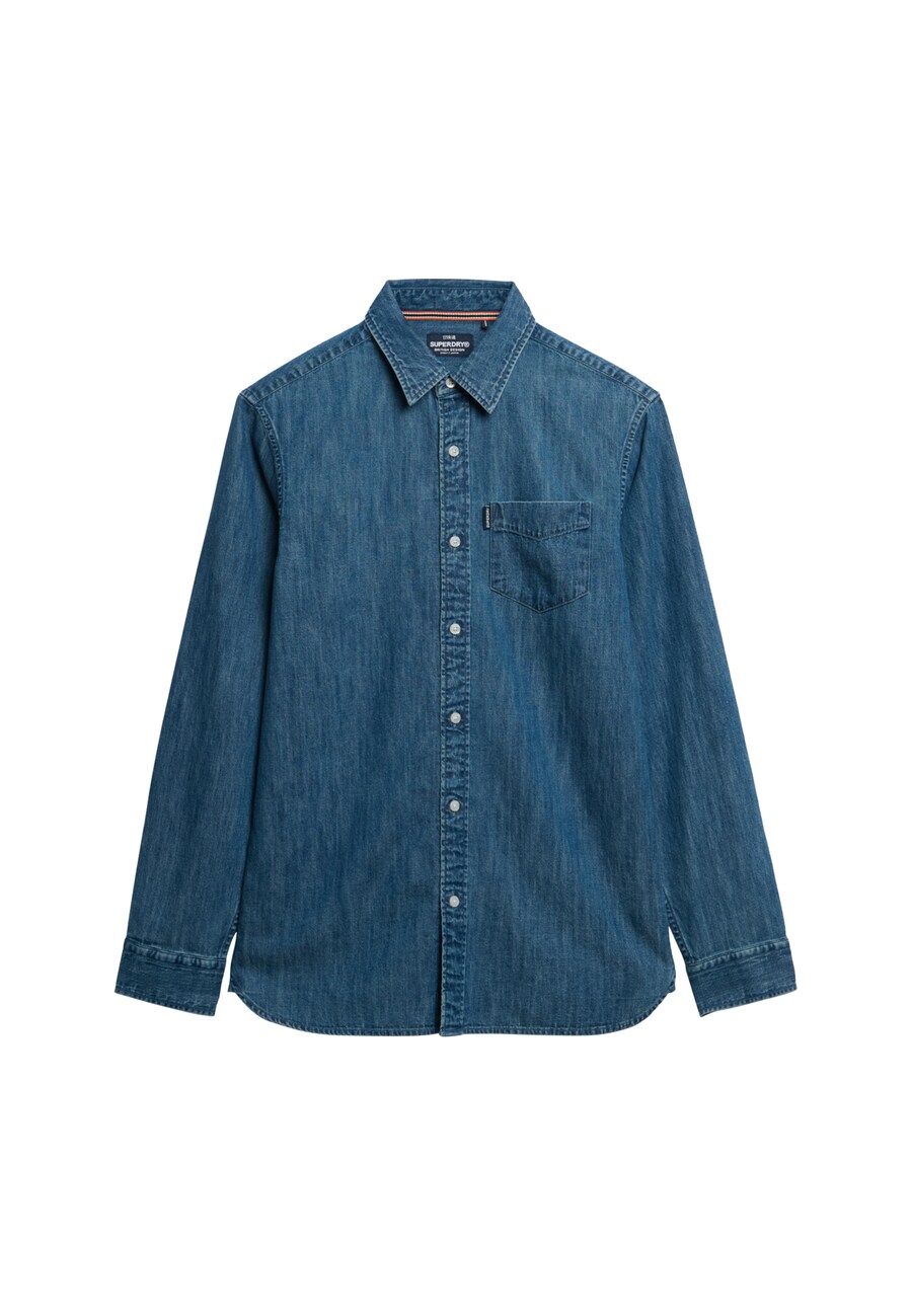 Рубашка на пуговицах классического кроя Superdry, Blue
Рубашка на пуговицах классического кроя Superdry, Blue