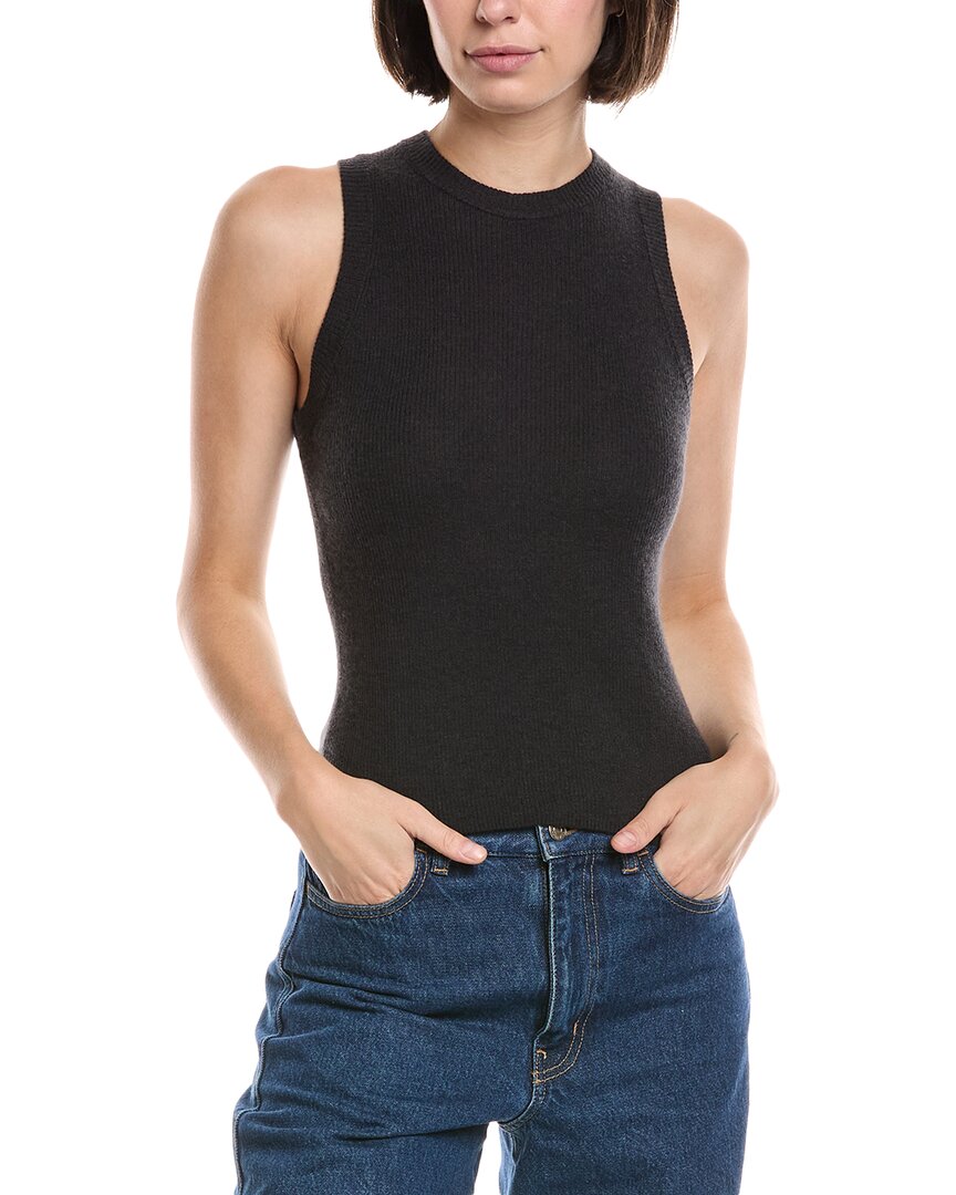 Винс Свитер-майка из кашемира и шелка Vince, черный
Винс Свитер-майка из кашемира и шелка Vince, черный