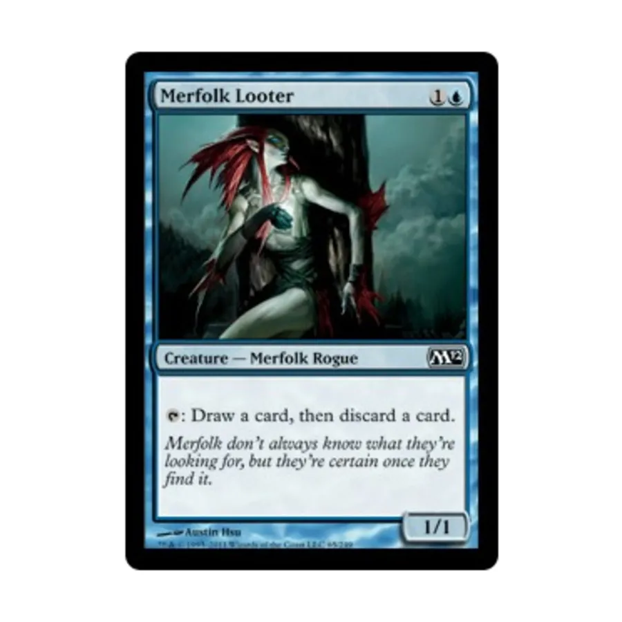 CCG Мерфолк-грабитель (C) (фольга), MTG - Magic 2012 
CCG Мерфолк-грабитель (C) (фольга), MTG - Magic 2012