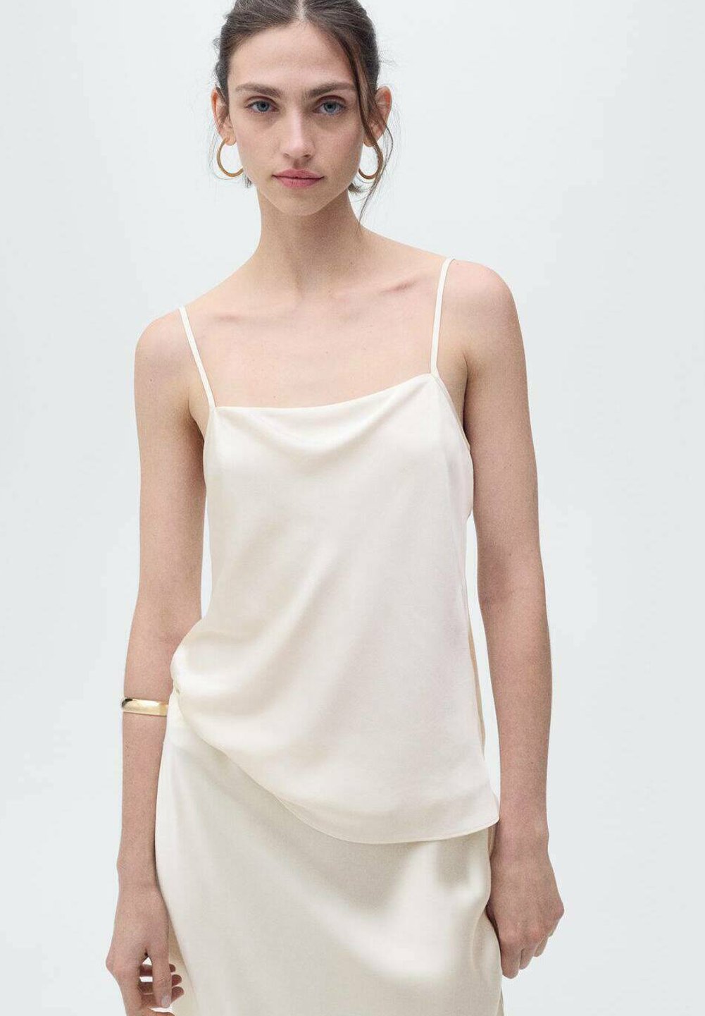 Топ PLUMA Mango, слоновая кость 
Топ PLUMA Mango, слоновая кость