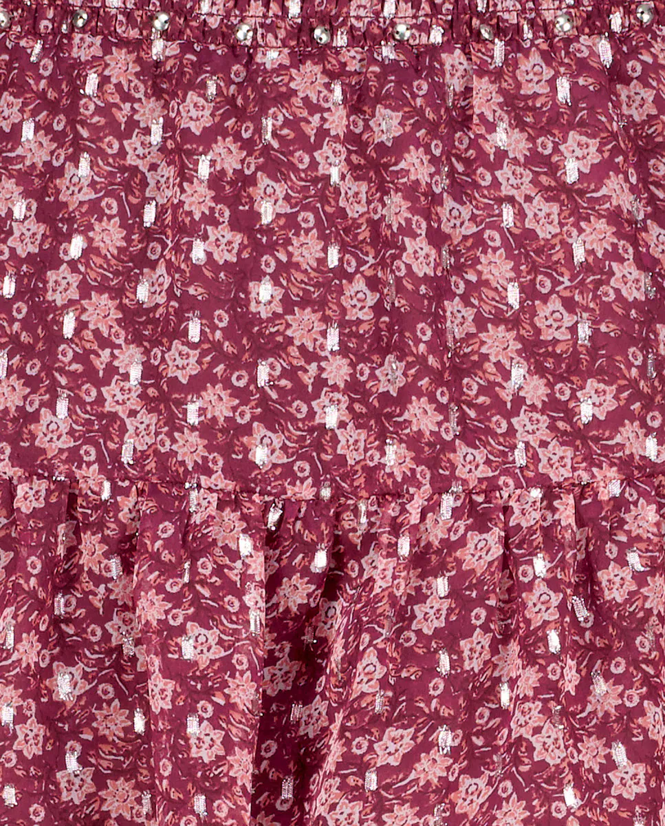 Юбка с воланами по низу и заклепками Green Coast, цвет Ciruela
Юбка с воланами по низу и заклепками Green Coast, цвет Ciruela