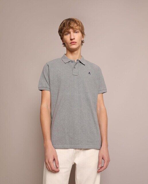 Мужская рубашка-поло из пике с короткими рукавами Scalpers, серый
Мужская рубашка-поло из пике с короткими рукавами Scalpers, серый