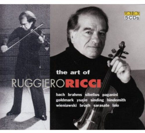 CD диск Bach / Paganini / Goldmark / Ysaye / Sinding: Art of Ruggiero Ricci
CD диск Bach / Paganini / Goldmark / Ysaye / Sinding: Art of Ruggiero Ricci
