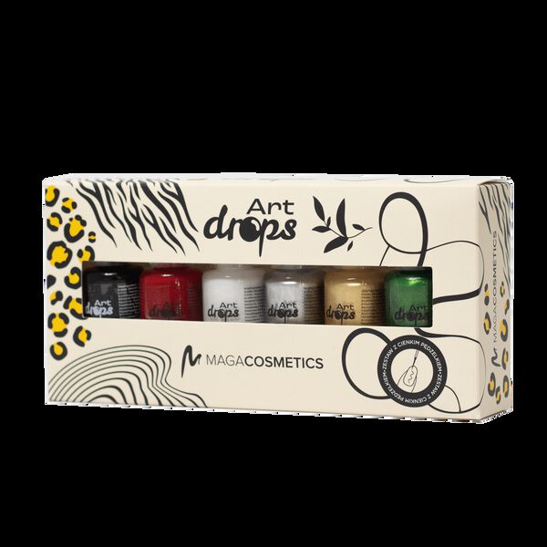 Набор лаков для ногтей с тонкой кисточкой, микс цветов, 6х6 мл Maga Cosmetics Drops
Набор лаков для ногтей с тонкой кисточкой, микс цветов, 6х6 мл Maga Cosmetics Drops
