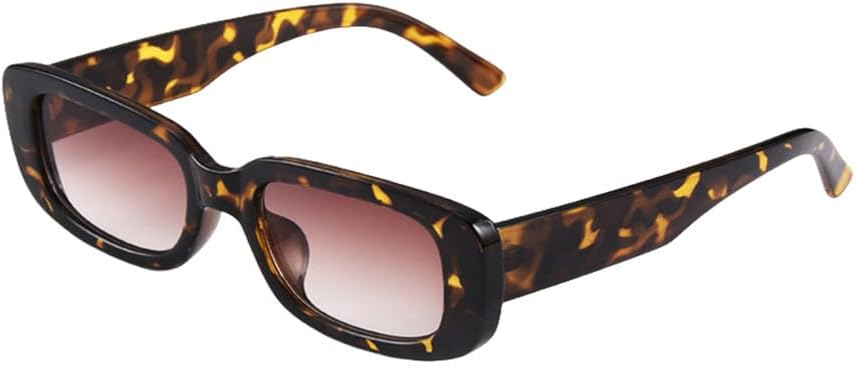 Ретро-солнцезащитные очки маленького прямоугольного размера для женщин, популярные модели с металлическими шарнирами, модные мужские солнцезащитные очки UV400 HVTVTLA, Leopard Tea
Ретро-солнцезащитные очки маленького прямоугольного размера для женщин, популярные модели с металлическими шарнирами, модные мужские солнцезащитные очки UV400 HVTVTLA, Leopard Tea