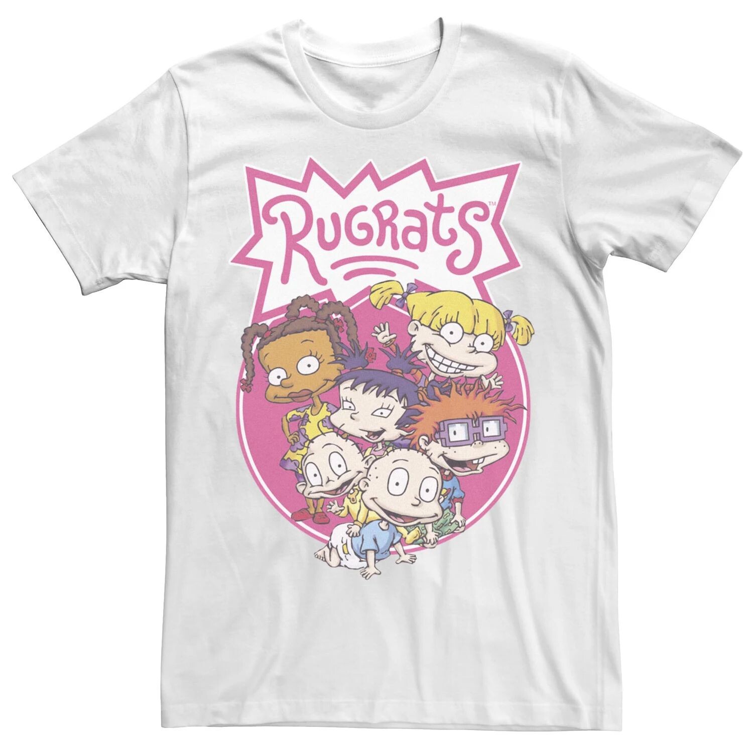 Мужская футболка с логотипом Rugrats Circle Group Licensed Character
Мужская футболка с логотипом Rugrats Circle Group Licensed Character