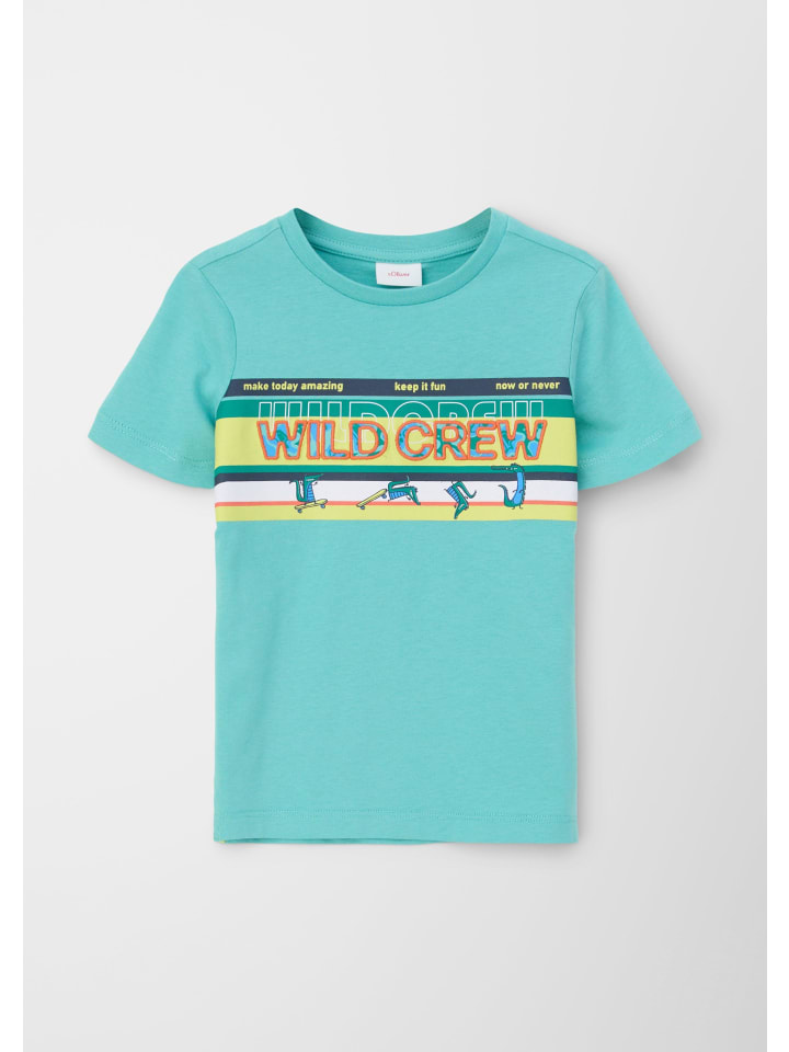 Футболка s.Oliver, бирюзовый
Футболка s.Oliver, бирюзовый