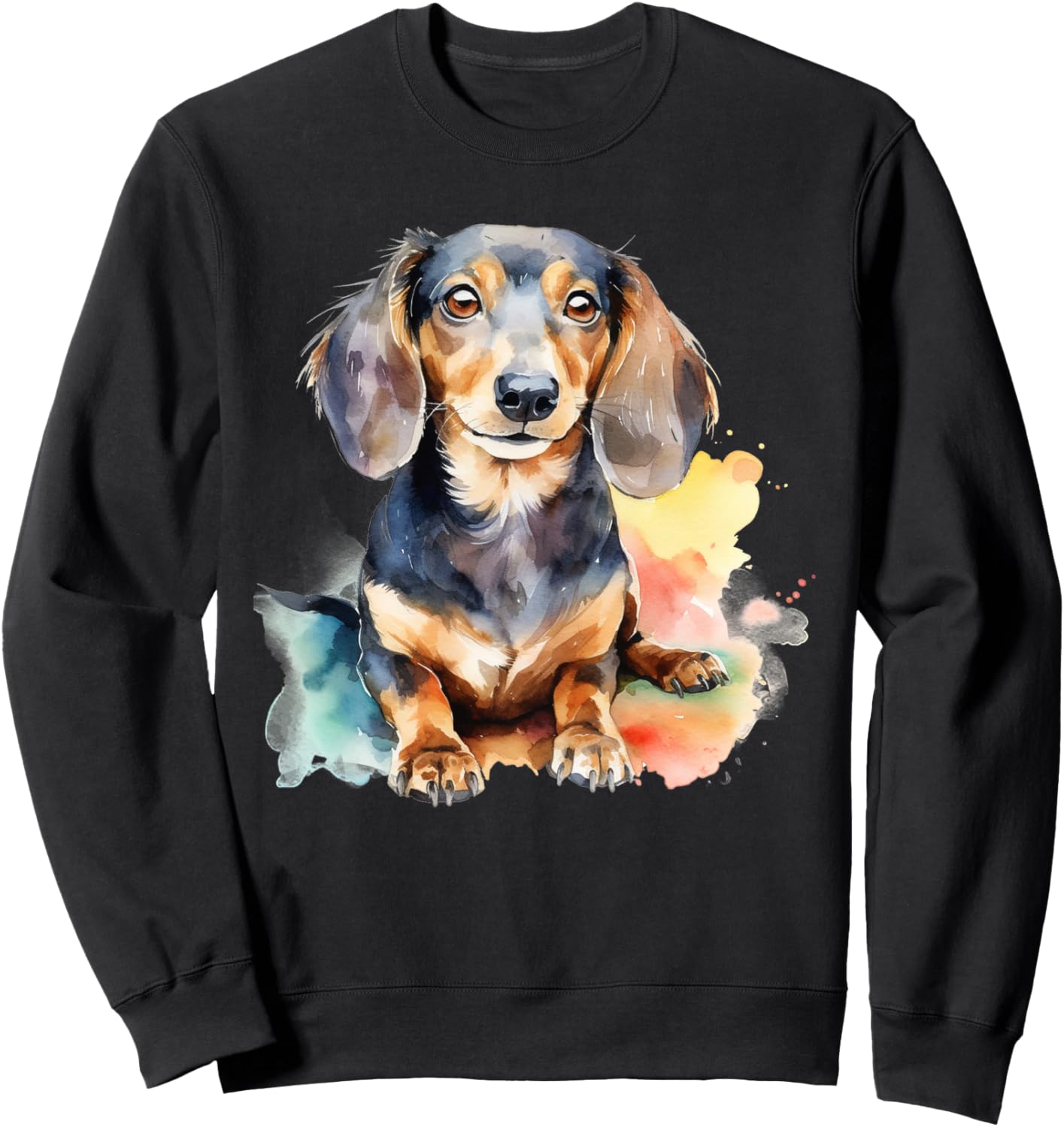 Толстовка с акварельным рисунком таксы Dachshund Teckel Gift For Dog Lovers, черный
Толстовка с акварельным рисунком таксы Dachshund Teckel Gift For Dog Lovers, черный
