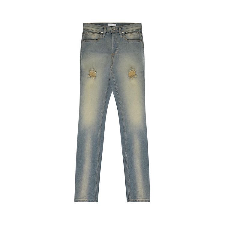 Джинсы Rhude Denim Straight Fit Jeans, Blue/Yellow
Джинсы Rhude Denim Straight Fit Jeans, Blue/Yellow