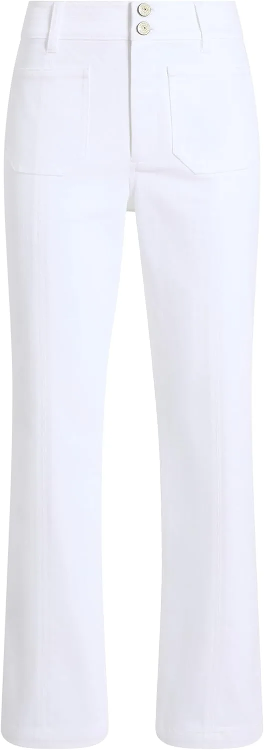 Cinq à Sept Women's White Denim Dorothea Pant
Cinq à Sept Women's White Denim Dorothea Pant