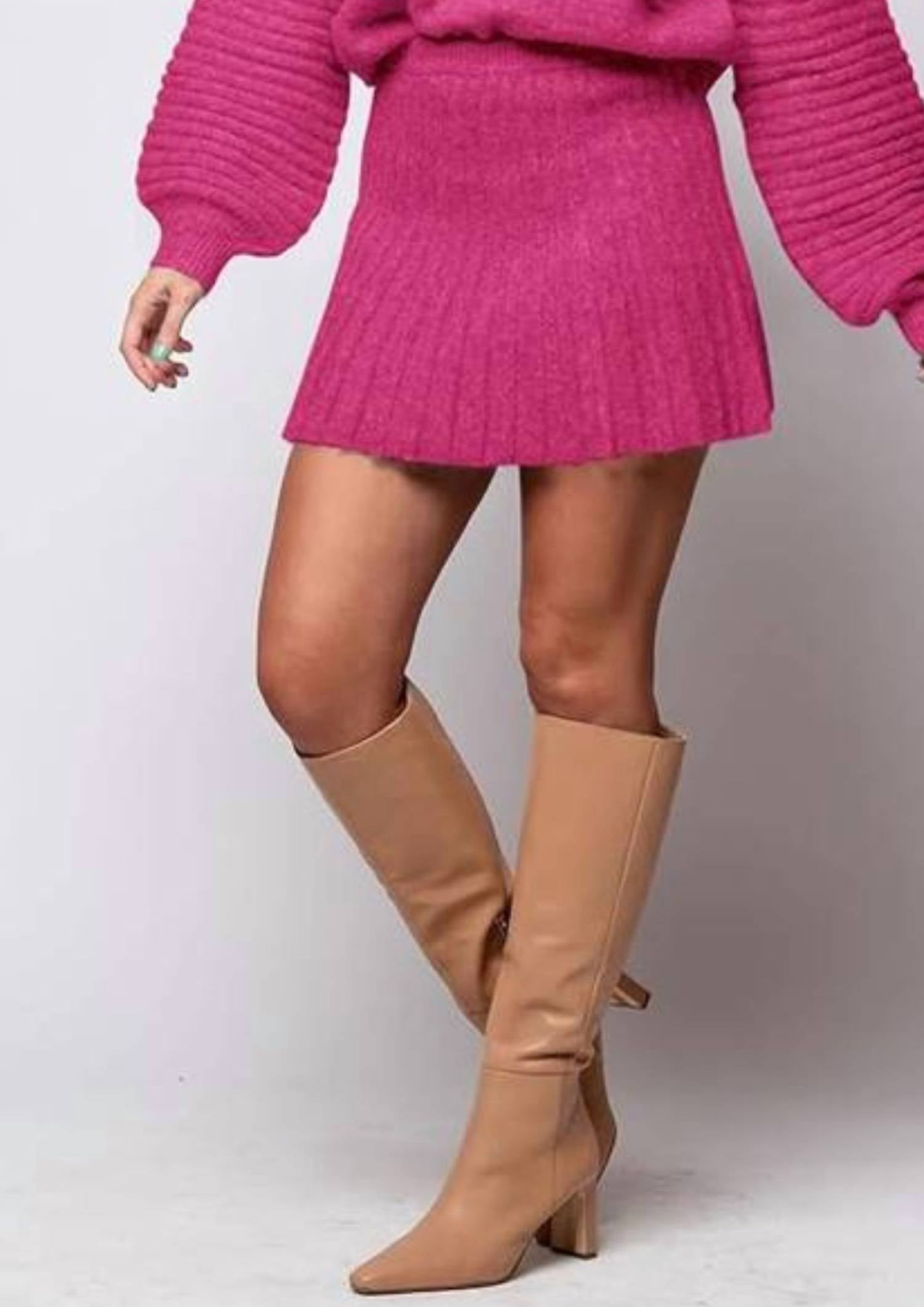 Розовая мини-юбка из полиэстера Sincerely Ours
Розовая мини-юбка из полиэстера Sincerely Ours