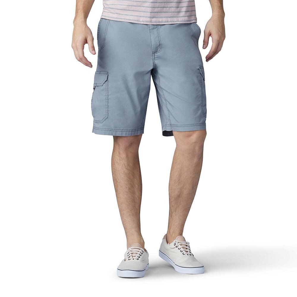 Мужские шорты-карго Lee Extreme Motion Crossroads 10,5 дюйма, серый 
Мужские шорты-карго Lee Extreme Motion Crossroads 10,5 дюйма, серый