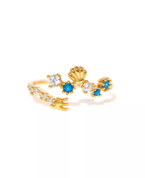 Кольца с кристаллами и позолотой от принцессы Диснея Русалочки Ариэль Girls Crew, gold
Кольца с кристаллами и позолотой от принцессы Диснея Русалочки Ариэль Girls Crew, gold