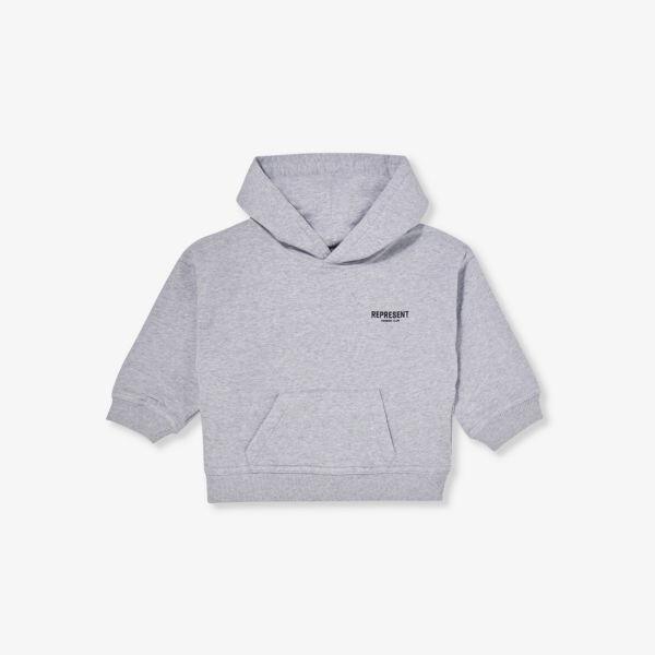 Толстовка из хлопкового трикотажа с логотипом 1–4 года Represent, черный
Толстовка из хлопкового трикотажа с логотипом 1–4 года Represent, черный