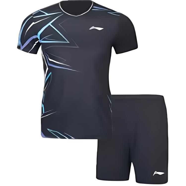 LINING Бадминтон серия фитнес-комплект women's black
LINING Бадминтон серия фитнес-комплект women's black