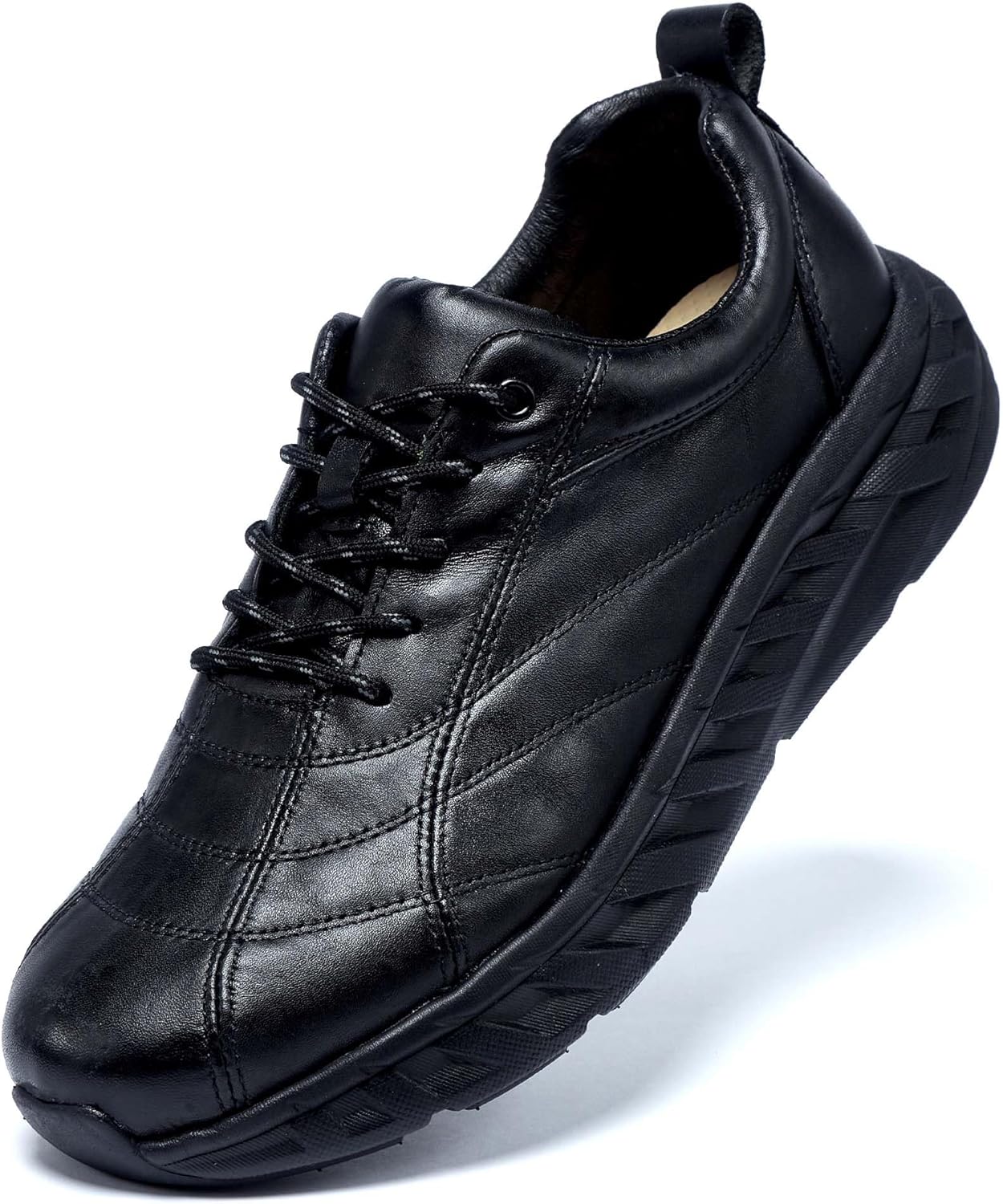 Мужские премиальные кожаные модные повседневные кроссовки, походная обувь, кроссовки, на шнуровке, с легкой подошвой, удобные и мягкие, нескользящие и износостойкие Generic, черный
Мужские премиальные кожаные модные повседневные кроссовки, походная обувь, кроссовки, на шнуровке, с легкой подошвой, удобные и мягкие, нескользящие и износостойкие Generic, черный