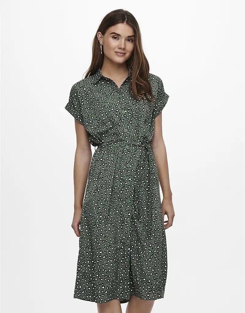 ONLY Платье-рубашка в лавровом венке
ONLY Платье-рубашка в лавровом венке