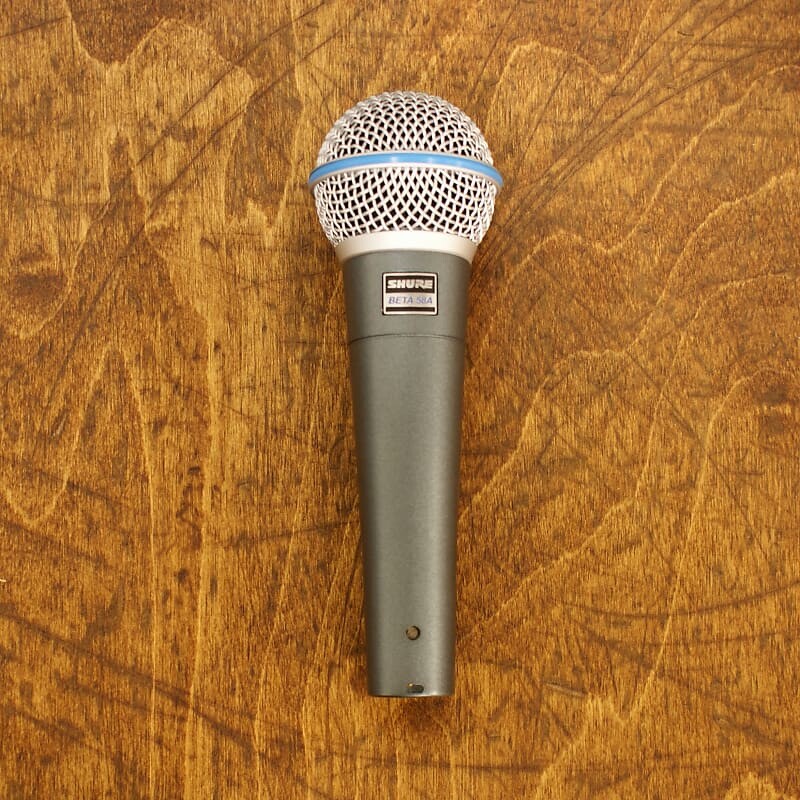 Микрофон Shure BETA 58A Handheld Supercardioid Dynamic Microphone
Микрофон Shure BETA 58A Handheld Supercardioid Dynamic Microphone