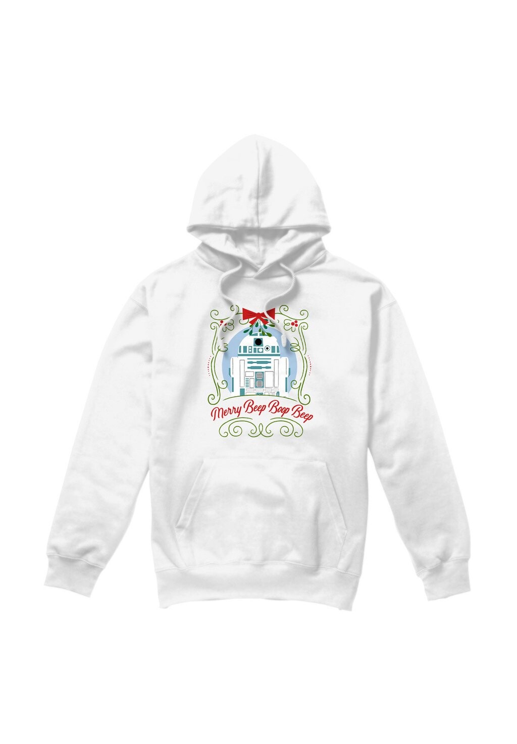 Толстовка с капюшоном CHRISTMAS R2D2 MERRY BEEP BOOP BEEP PRINT Star Wars, белый
Толстовка с капюшоном CHRISTMAS R2D2 MERRY BEEP BOOP BEEP PRINT Star Wars, белый