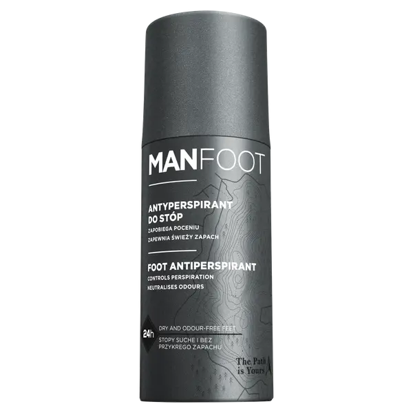Антиперспирант для ног, 150 мл Manfoot
Антиперспирант для ног, 150 мл Manfoot