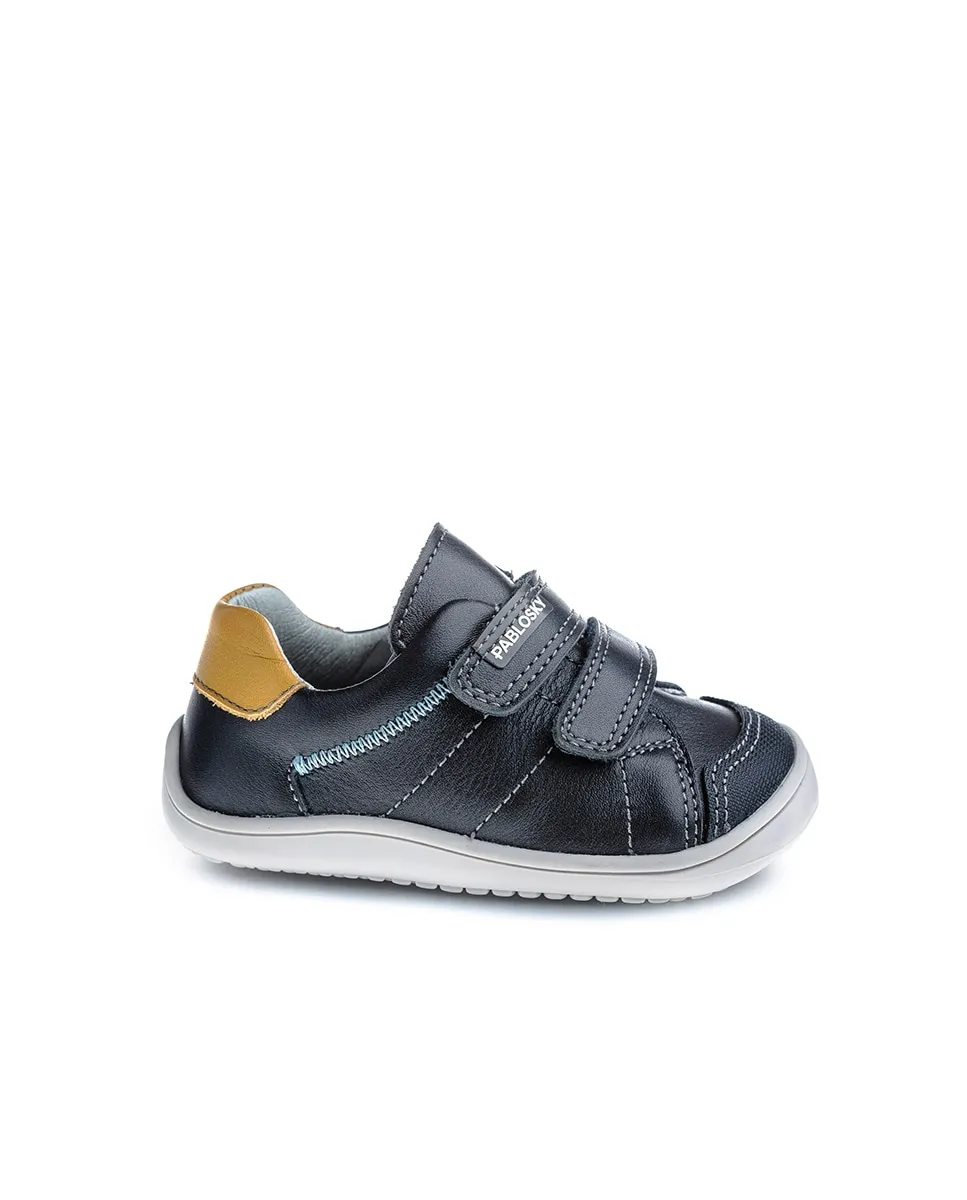 Пинетки из кожи на липучке Pablosky, темно-синий
Пинетки из кожи на липучке Pablosky, темно-синий