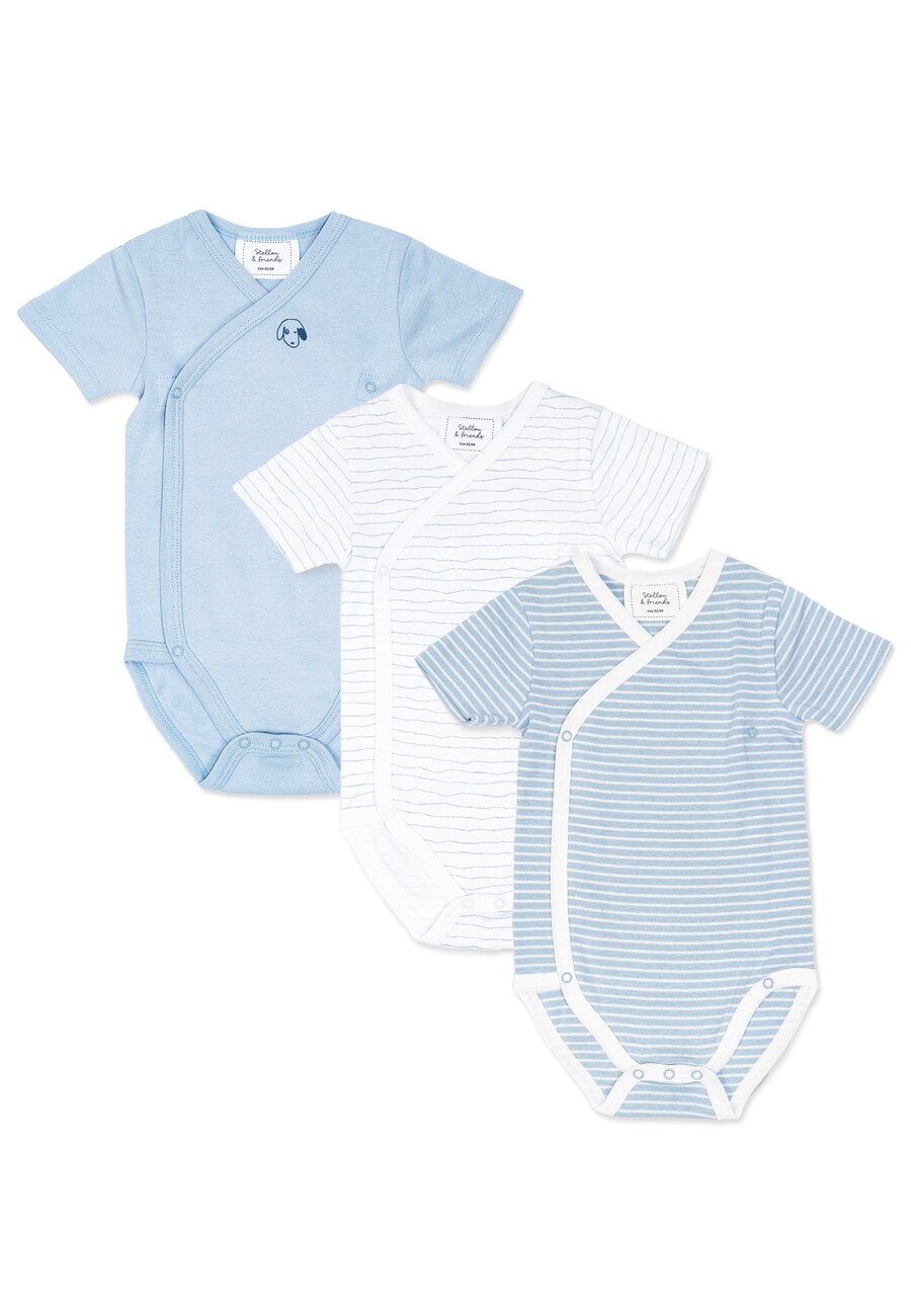 Комбинезон/боди Stellou & Friends, светло-голубой/белый
Комбинезон/боди Stellou & Friends, светло-голубой/белый