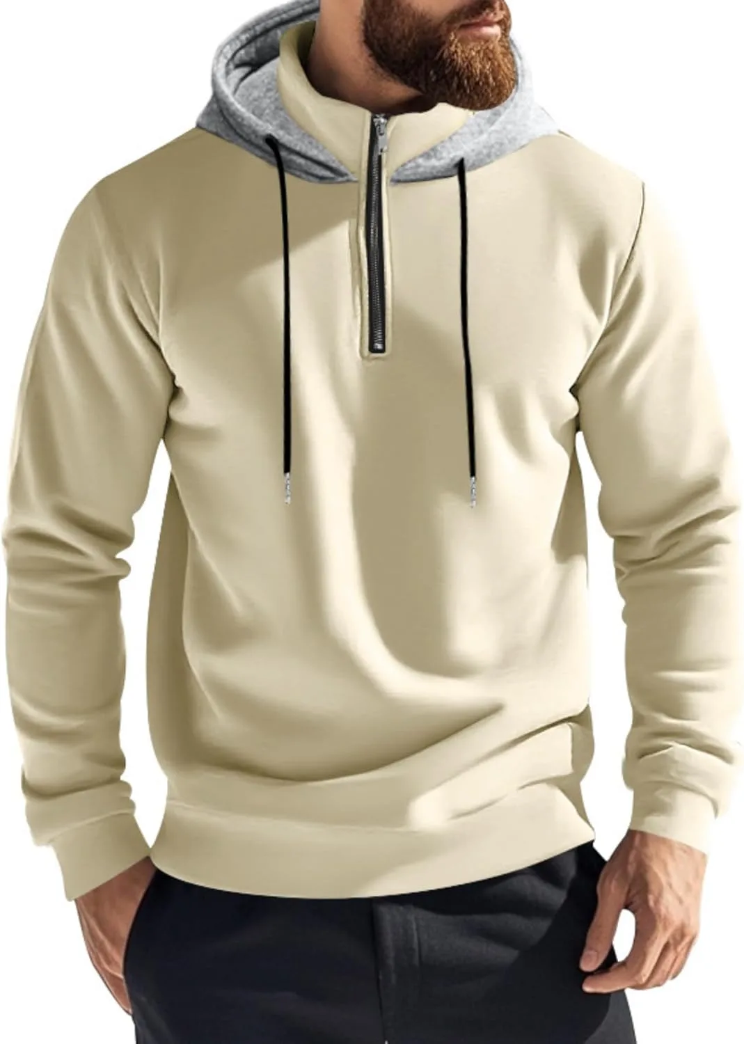 Мужская флисовая толстовка с капюшоном и полумолнией Wavog
Мужская флисовая толстовка с капюшоном и полумолнией Wavog