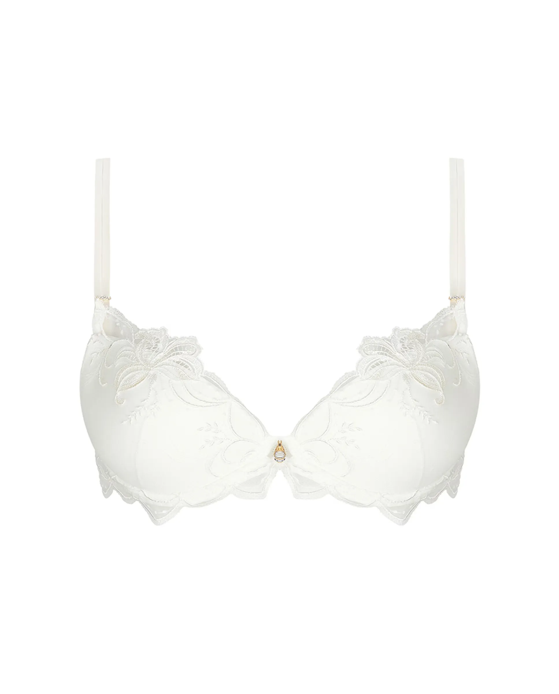 Бюстгальтер с косточками и мягкими чашками Lise Charmel, кремовый
Бюстгальтер с косточками и мягкими чашками Lise Charmel, кремовый