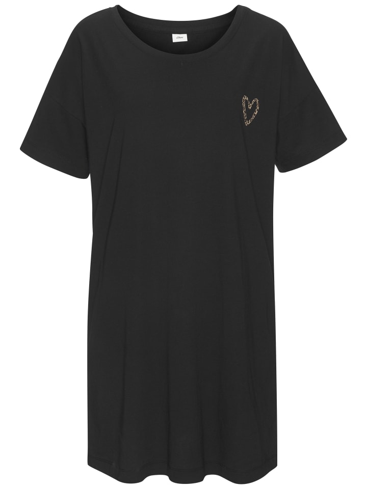 черная ночная рубашка s.Oliver
черная ночная рубашка s.Oliver