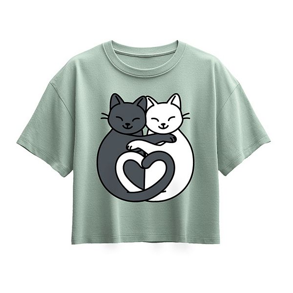 Футболка Boxy с кошками и сердечками для девочек 7-16 Licensed Character, Seafoam
Футболка Boxy с кошками и сердечками для девочек 7-16 Licensed Character, Seafoam