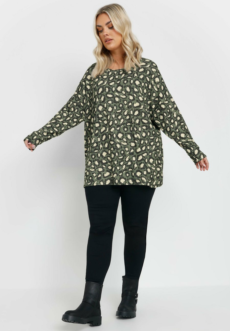 Джемпер Yours Clothing LEOPARD PRINT , Khaki
Джемпер Yours Clothing LEOPARD PRINT , Khaki