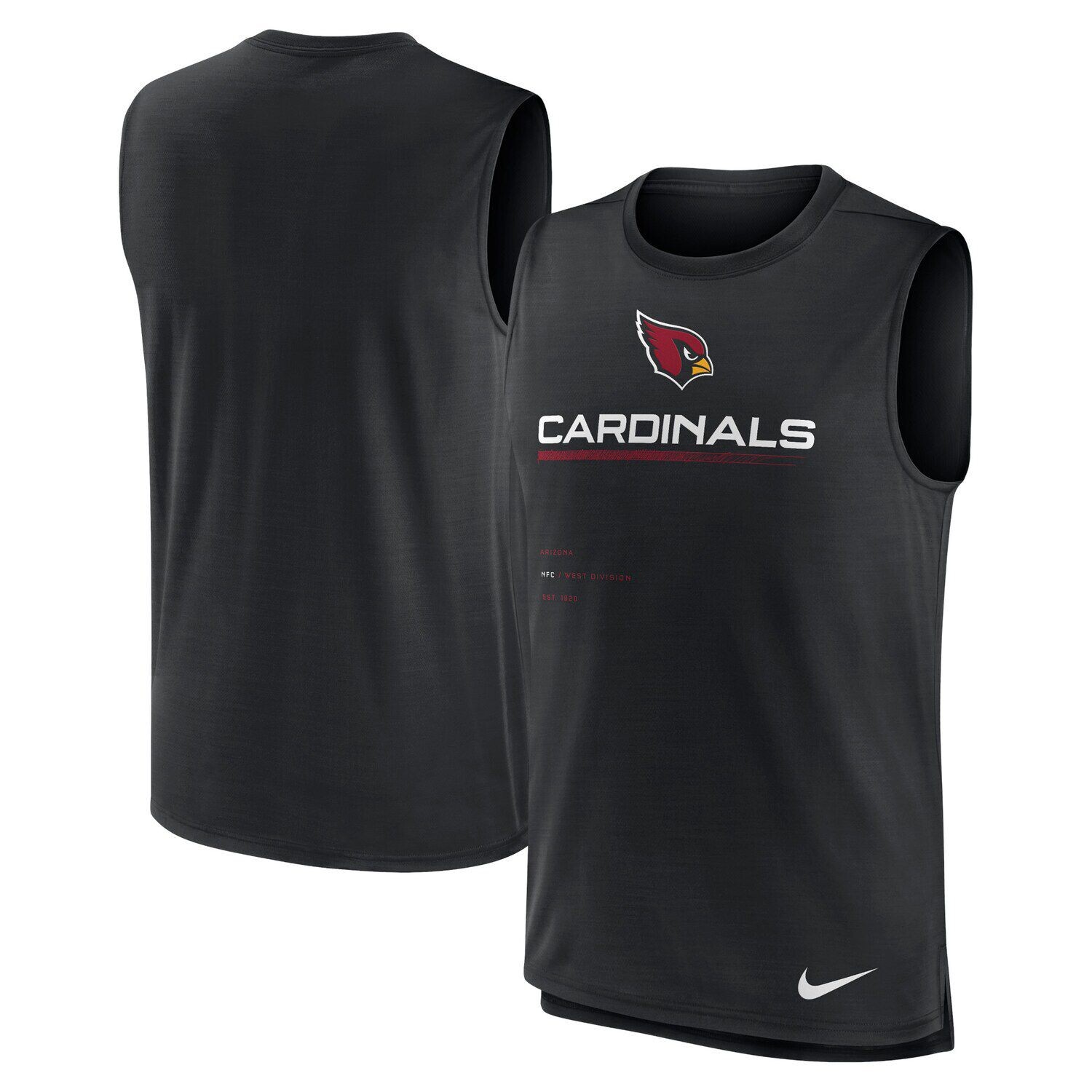 Мужская черная майка Arizona Cardinals Muscle Trainer Nike, Черный, Мужская черная майка Arizona Cardinals Muscle Trainer Nike 
Мужская черная майка Arizona Cardinals Muscle Trainer Nike, Черный, Мужская черная майка Arizona Cardinals Muscle Trainer Nike