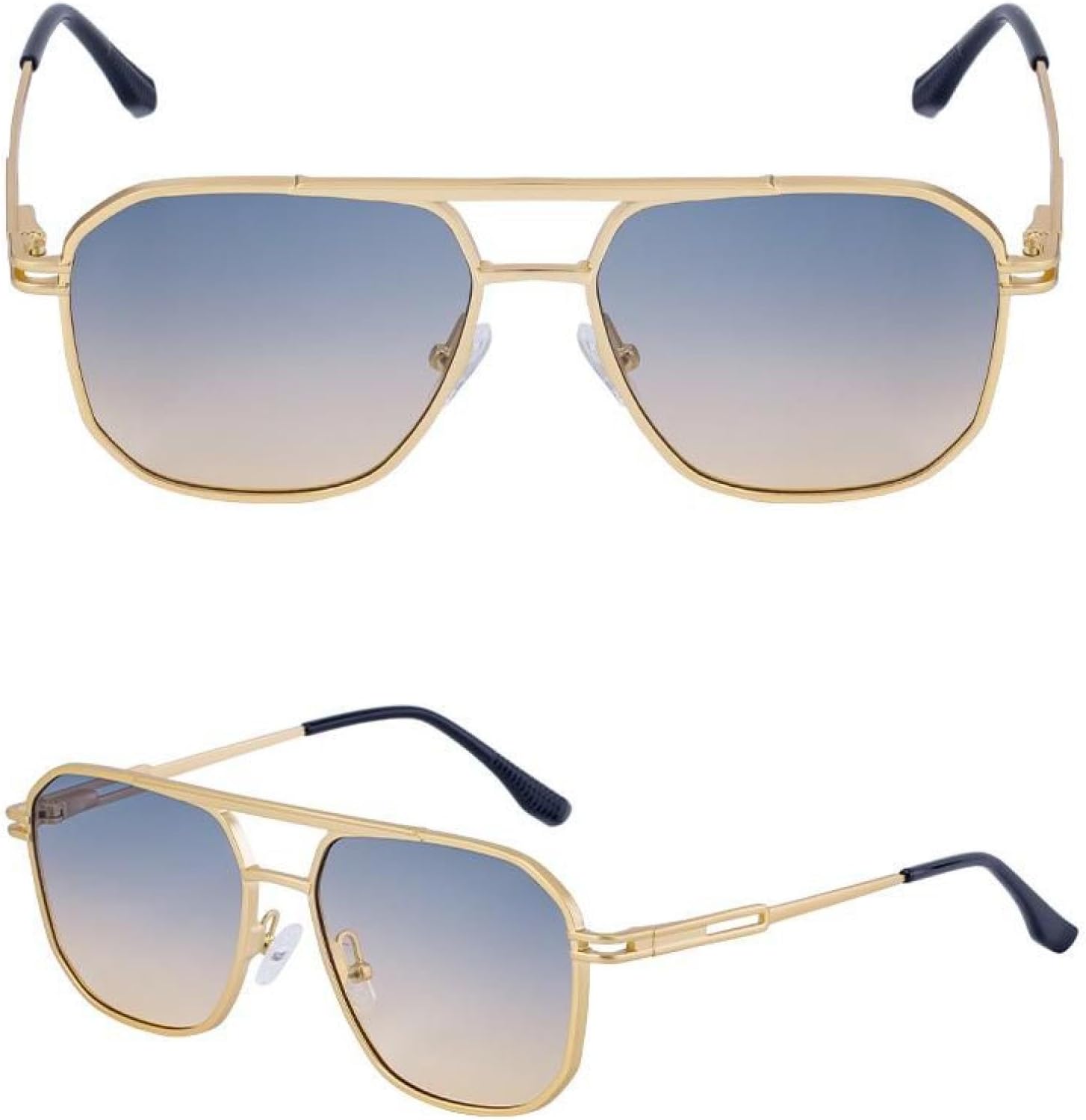 Винтажные солнцезащитные очки в стиле стимпанк для женщин и мужчин, роскошные, классические, в металлической оправе, с защитой от УФ-излучения UV400 TVTBBVV, C5goldgreenyellow
Винтажные солнцезащитные очки в стиле стимпанк для женщин и мужчин, роскошные, классические, в металлической оправе, с защитой от УФ-излучения UV400 TVTBBVV, C5goldgreenyellow