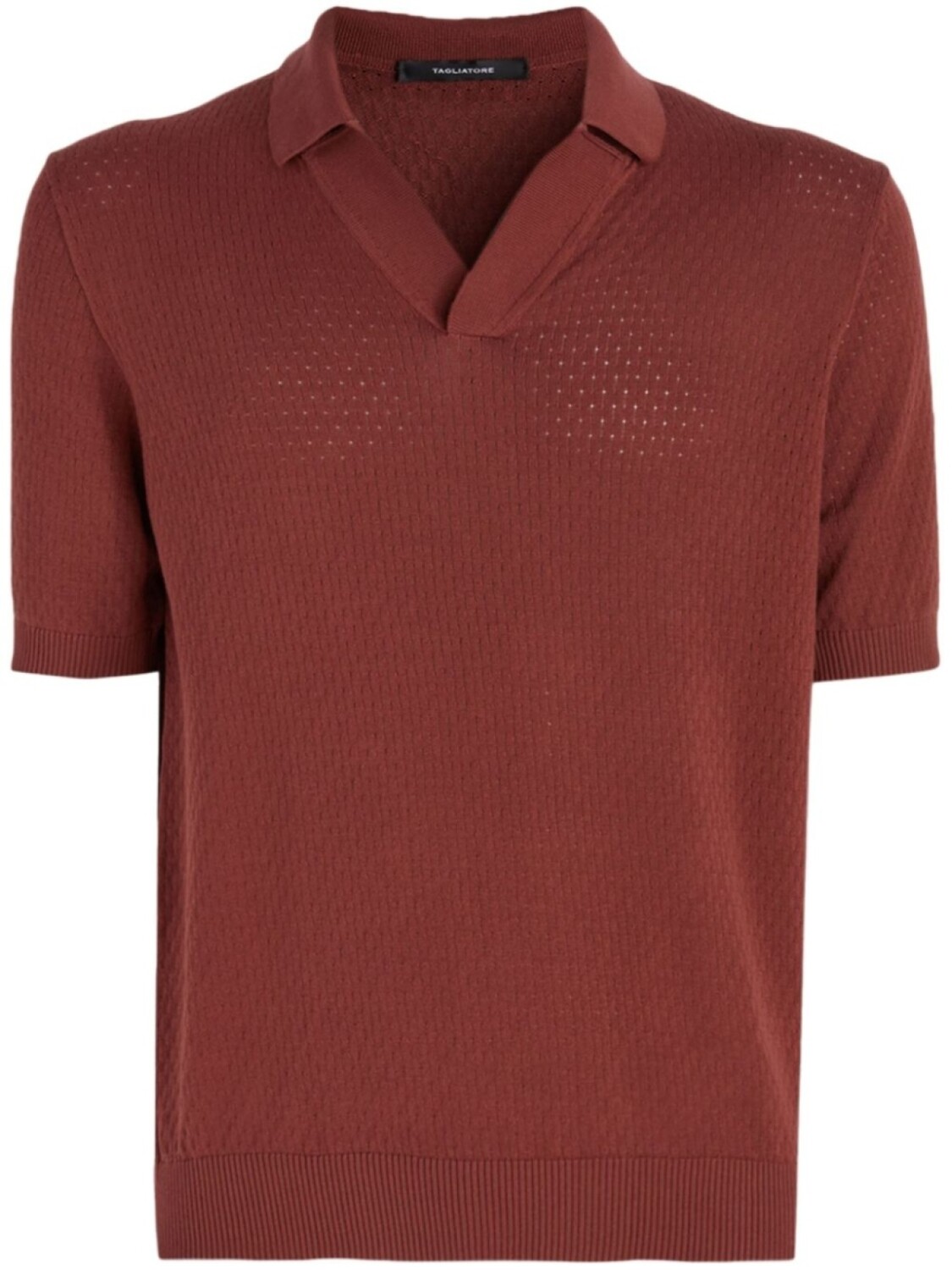 Рубашка поло с фактурной отделкой Tagliatore, коричневый
Рубашка поло с фактурной отделкой Tagliatore, коричневый