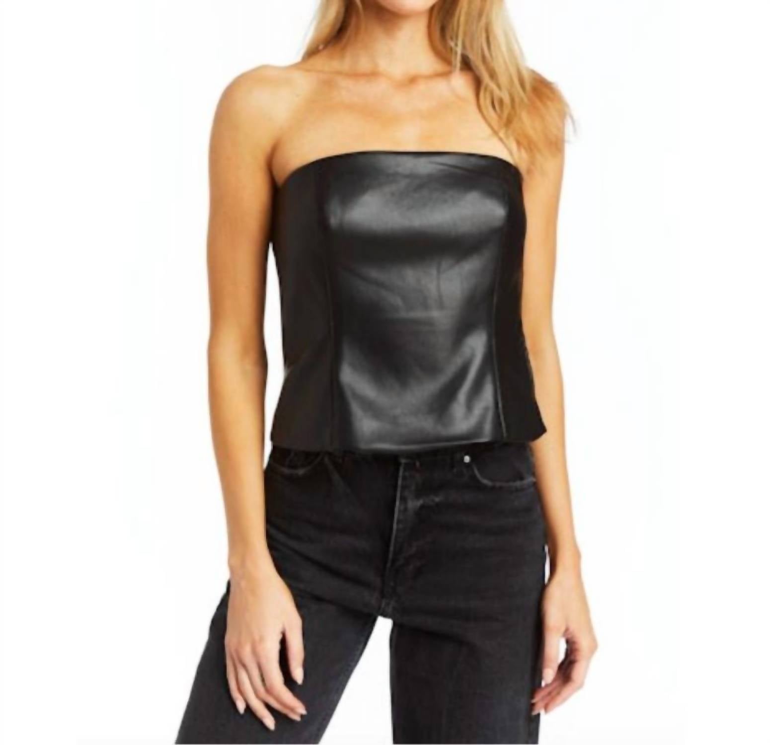 Топ-трубка Merrill Stretch Vegan черный DREW
Топ-трубка Merrill Stretch Vegan черный DREW