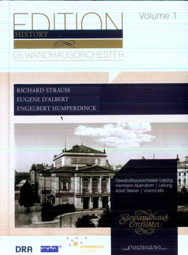 CD диск Strauss / Leipzig Gewandhaus Orch / Abendroth: Edition Gewandhausorchester Leipzig 1
CD диск Strauss / Leipzig Gewandhaus Orch / Abendroth: Edition Gewandhausorchester Leipzig 1