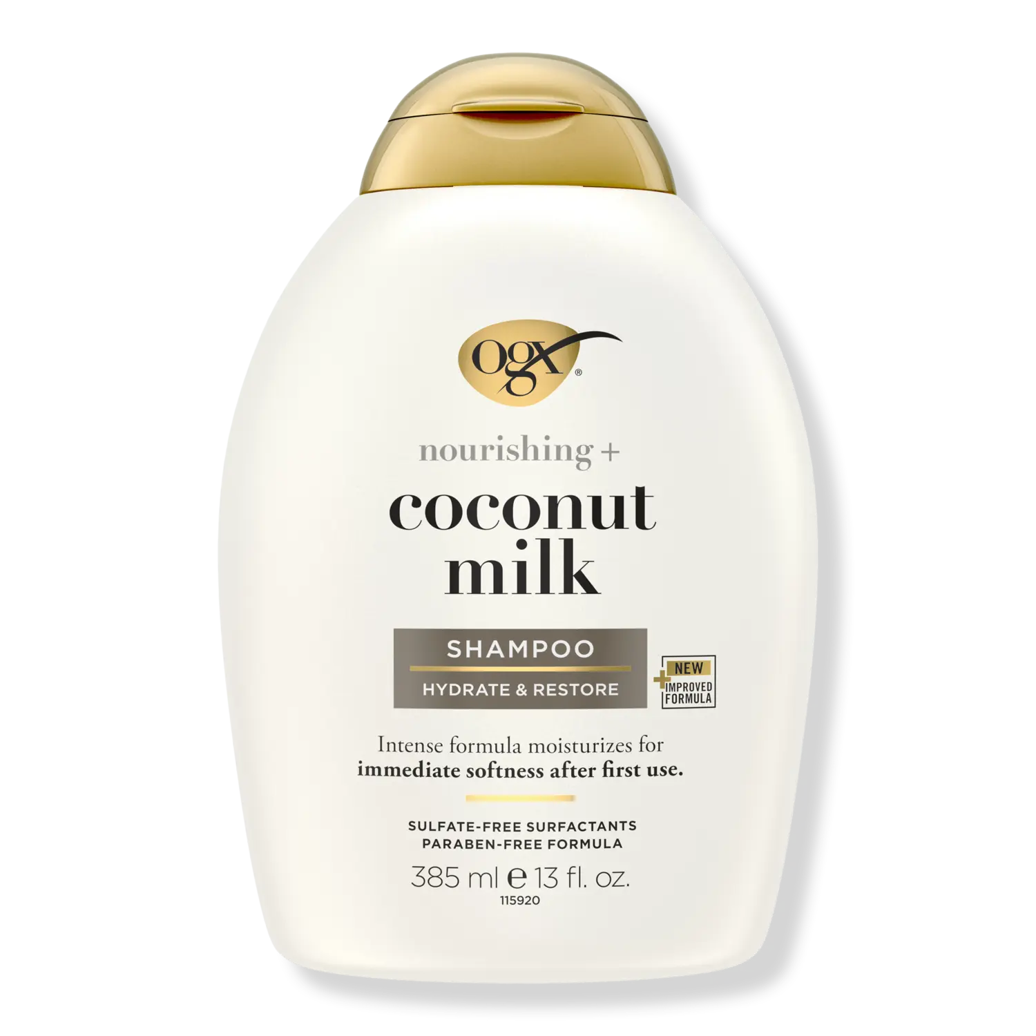 Питательный шампунь с кокосовым молоком OGX, 13.0 oz
Питательный шампунь с кокосовым молоком OGX, 13.0 oz