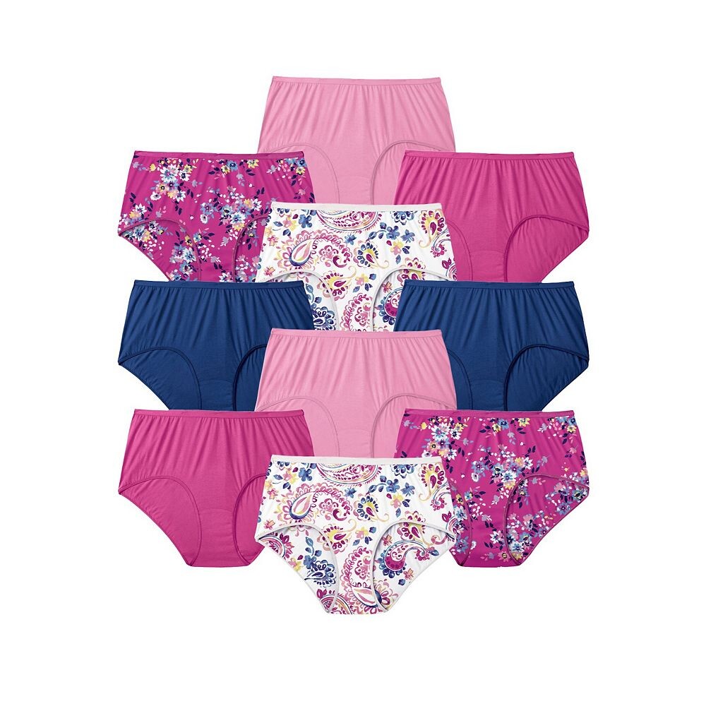 Женские хлопковые трусы больших размеров Comfort Choice, упаковка из 10 шт., цвет Paisley
Женские хлопковые трусы больших размеров Comfort Choice, упаковка из 10 шт., цвет Paisley