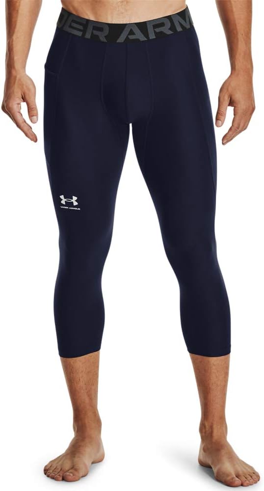Under Armour мужские HeatGear Armour леггинсы 3/4, Midnight Navy (410)/White
Under Armour мужские HeatGear Armour леггинсы 3/4, Midnight Navy (410)/White